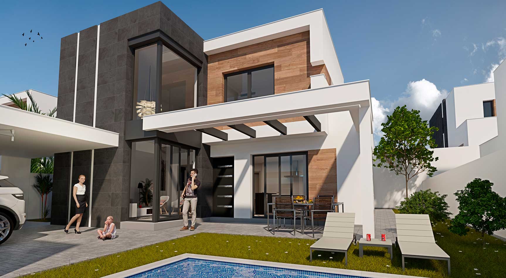Casa diseño moderno Murcia