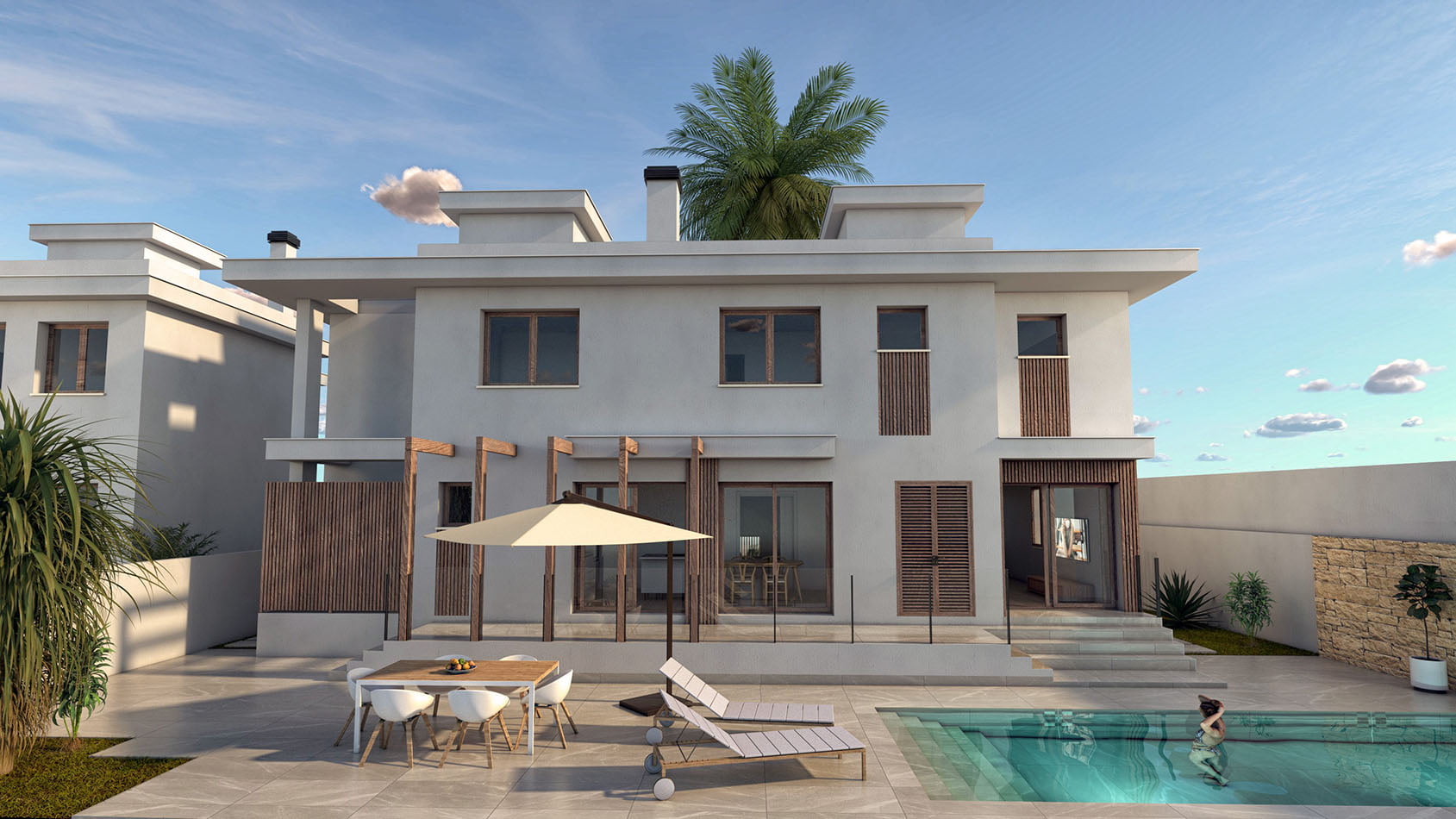 Parte trasera vivienda 1